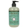 Mrs. Meyers Clean Day 12.5 oz Personal Soaps Pump Bottle 651344